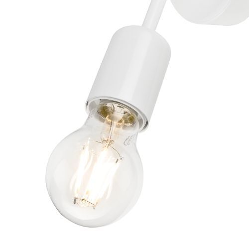 Wandleuchte Weiß flexibel Modern Metall Lampe