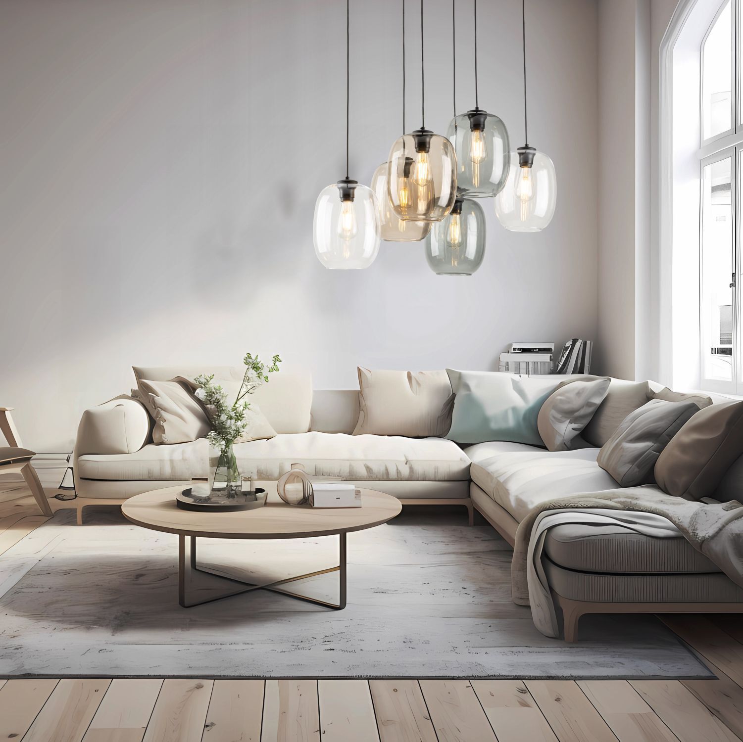 Dekoration für Zuhause, Tabelle, Couch, Kaffeetisch, Wohnzimmer