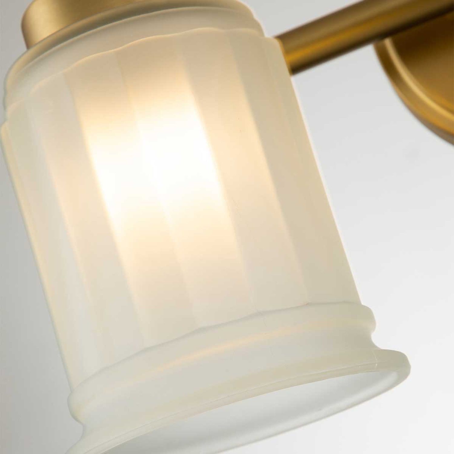 Applique salle de bain LED G9 IP44 35,7 cm de large métal verre art nouveau Lampe, Leuchte, Lampenschirm