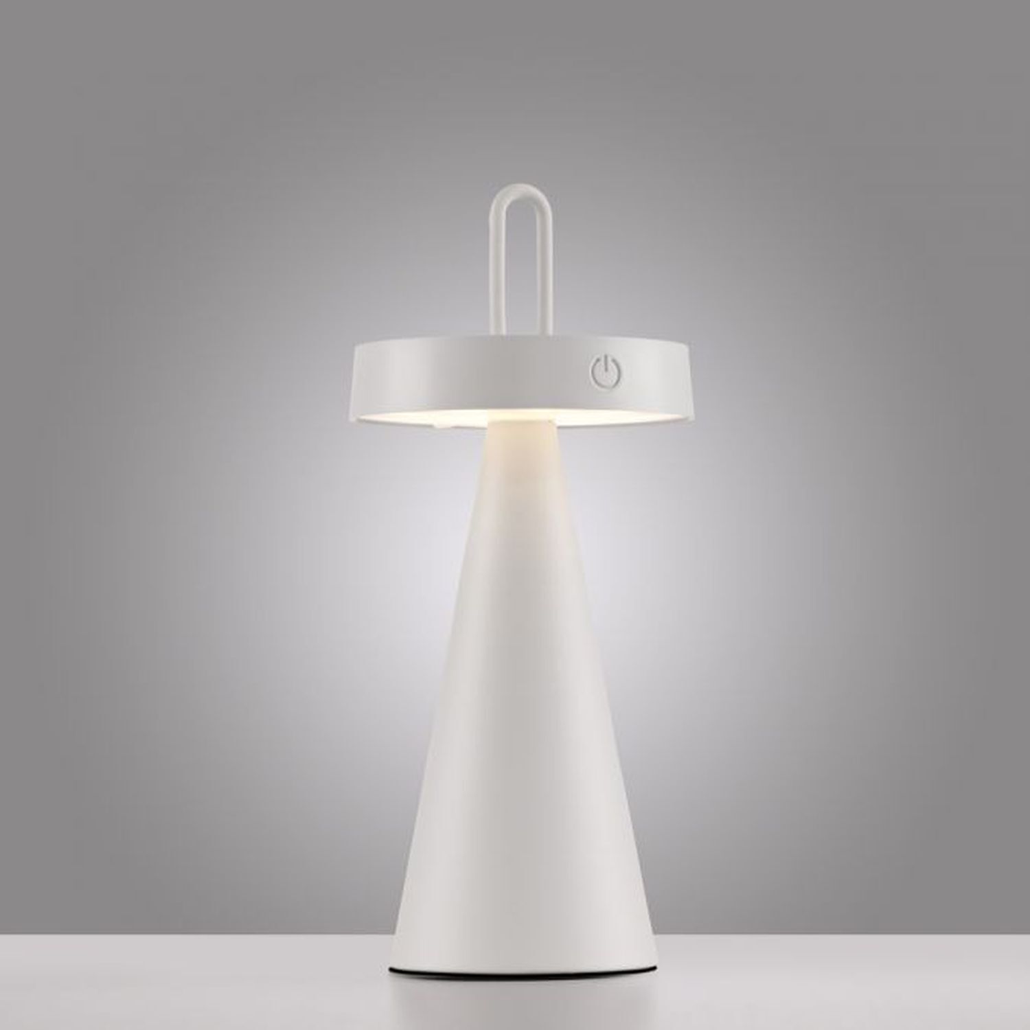 Lampe de table LED rechargeable Variateur Touch IP44 2700 K 28,9 cm Lampe