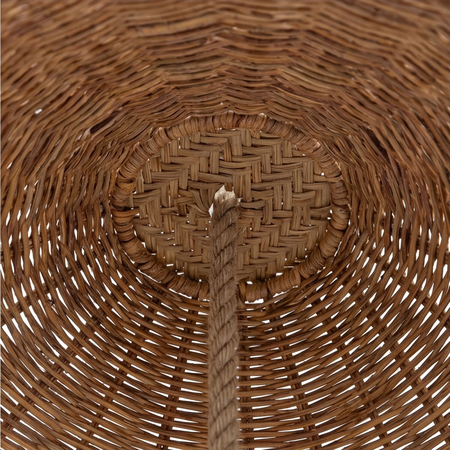 korb, geflochten, rattan, schirm, stammbänder