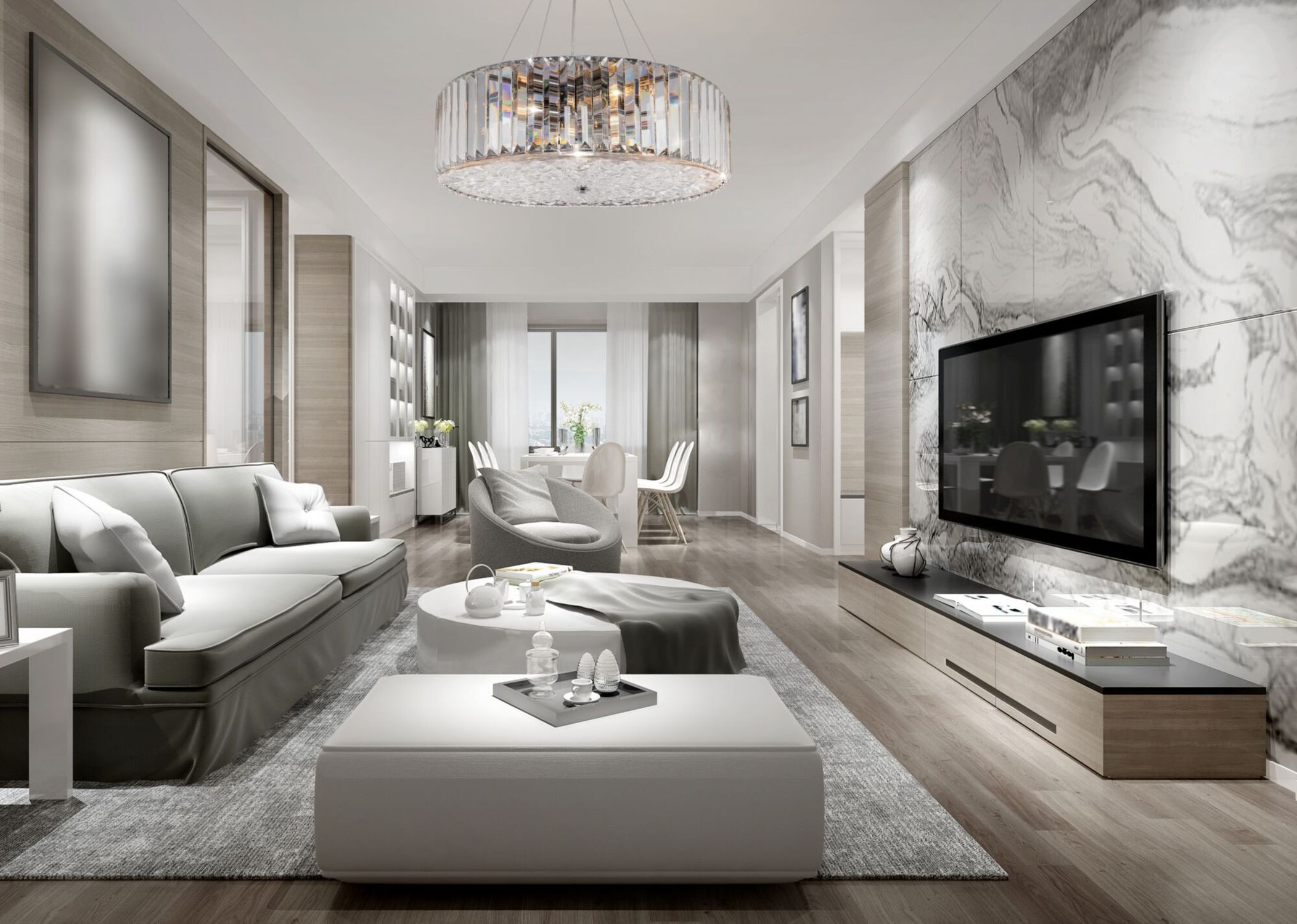 Pendelleuchte Metall Glas D: 40 cm H: max. 85,8 cm E27 Wohnzimmer, Dekoration Ihres Zuhauses, Innenarchitektur, Couch, Überwachen