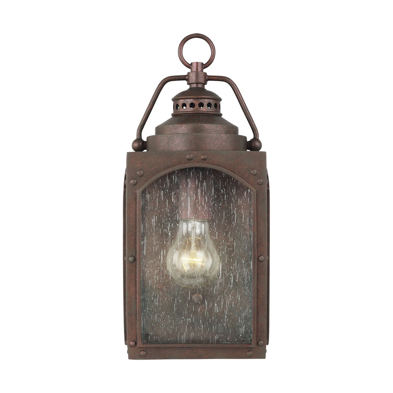 Lampe murale extérieure IP44 en cuivre antique Rustique Vintage