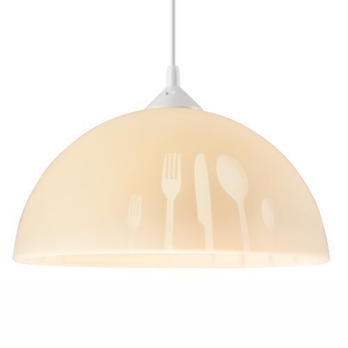 Lampe de table à manger Suspension jaune Rétro Salon