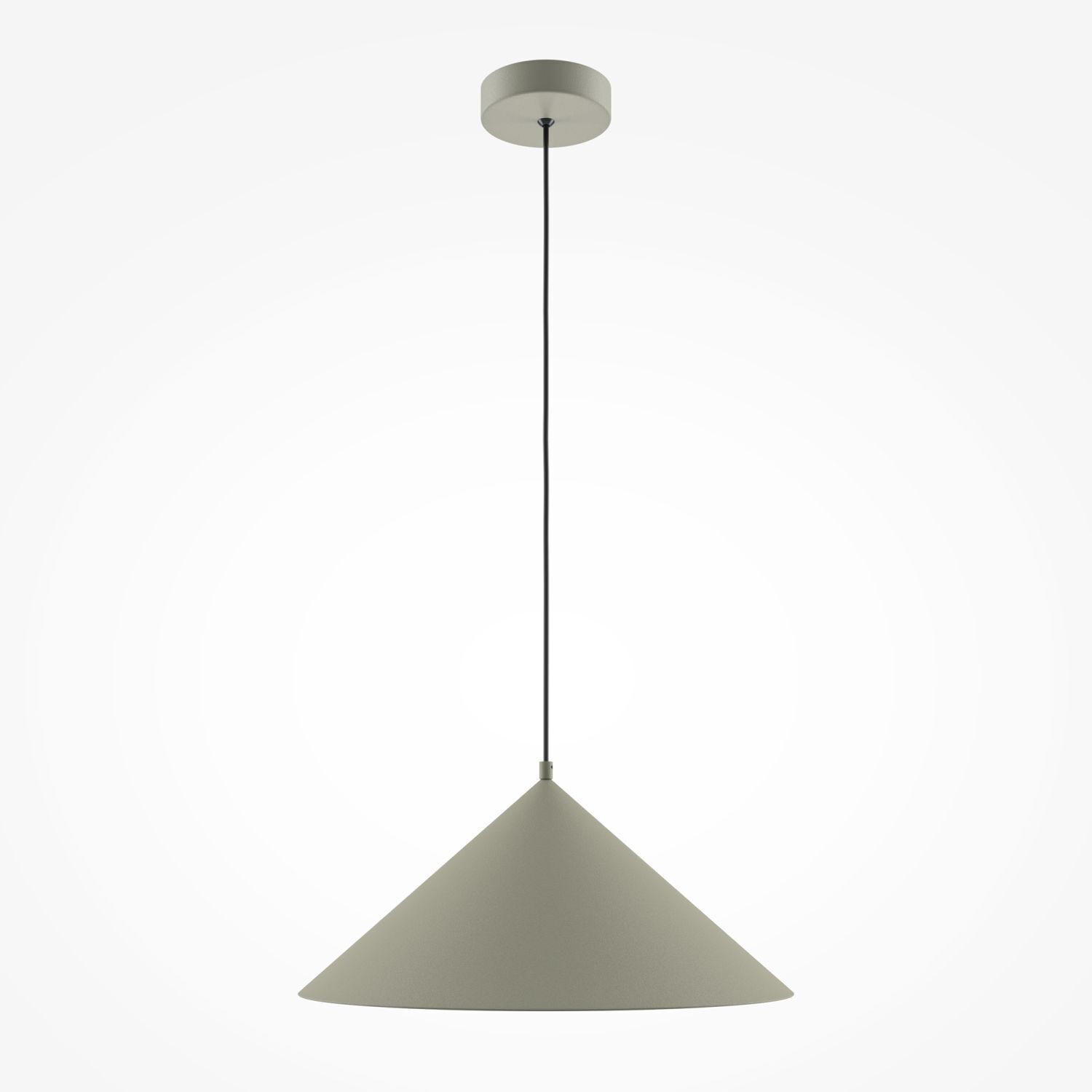 Suspension métal E27 Ø 35 cm rond H : max. 318 cm