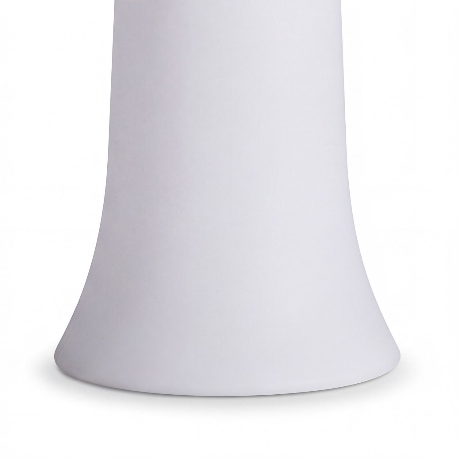 Lampenschirm, Samtweich, Weiße Lampe, Kegelform, Schirmmaterial