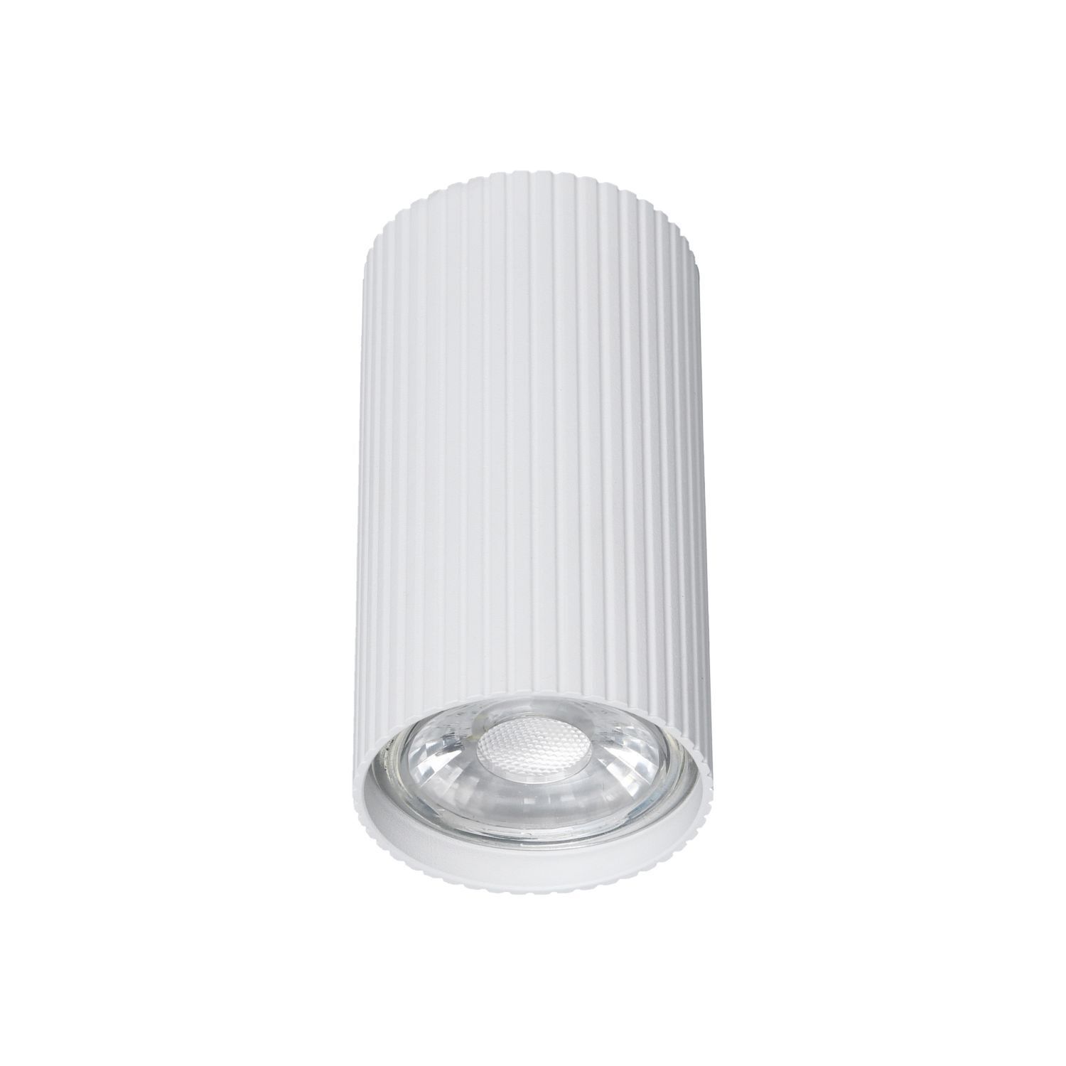 Deckenspot Weiß Metall GU10 Ø 5,5 cm H: 10 cm klein Aufputz