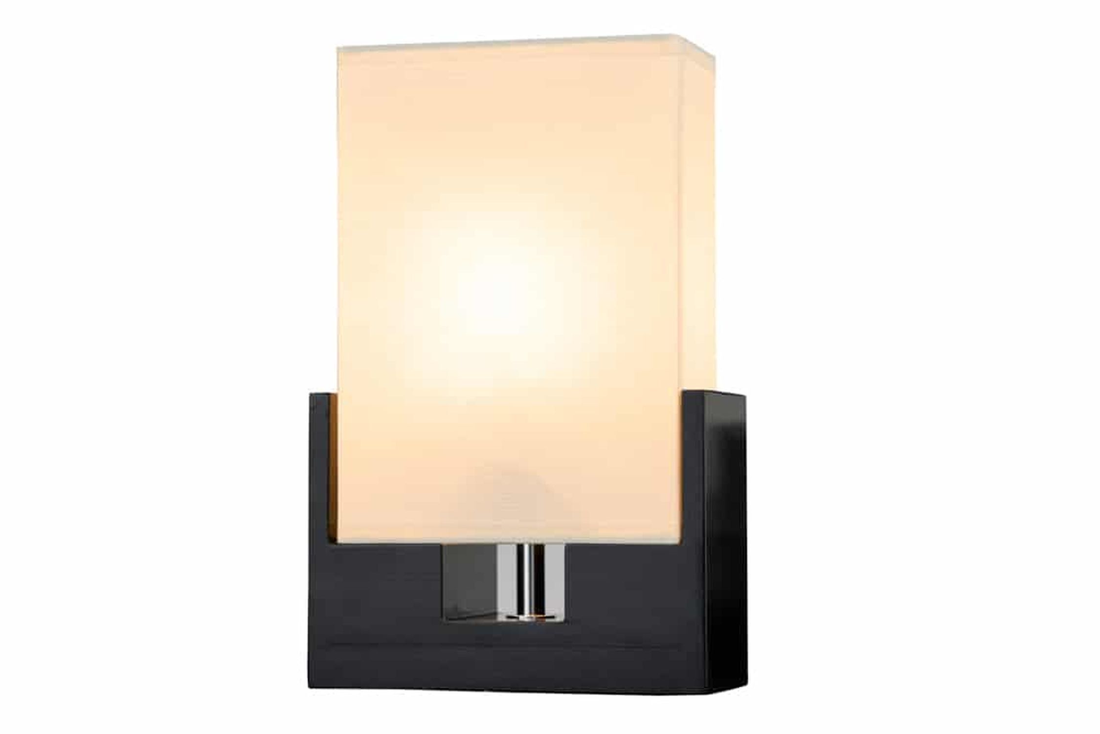 Noble lampe de table papier Bauhaus angulaire 25cm Lampe, Weiße Tafel