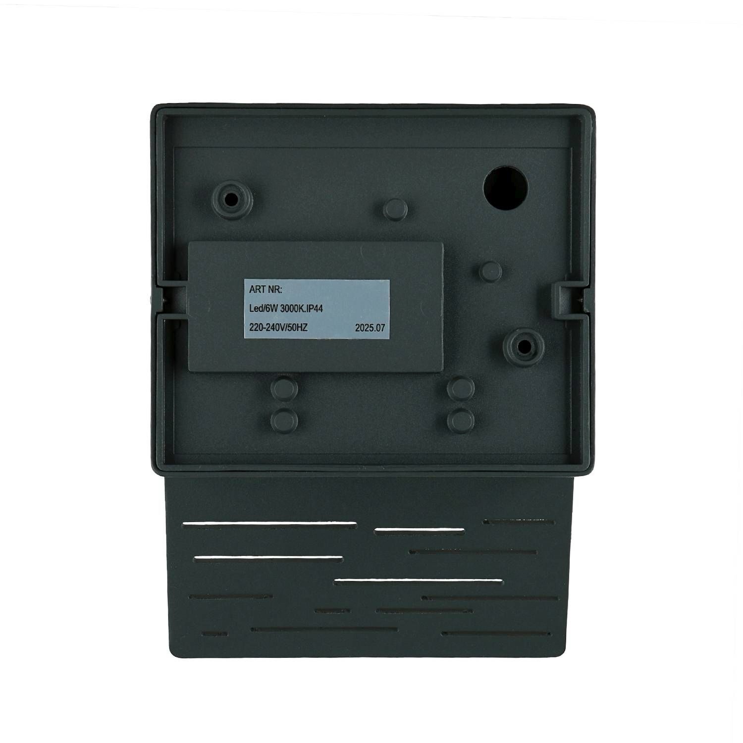 LED Außenleuchte Anthrazit IP44 6 W 700 lm Alu Glas Computerausrüstung, Schalter, Überwachen, Bildschirm