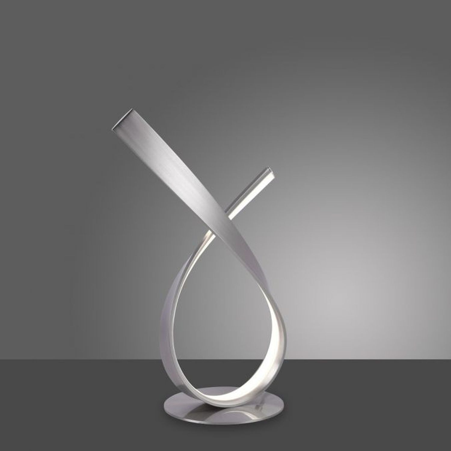 Lampe de table LED élégante en acier 3000 K 11 W à intensité variable Besteck, Lampe, Gabel, Mobiliar