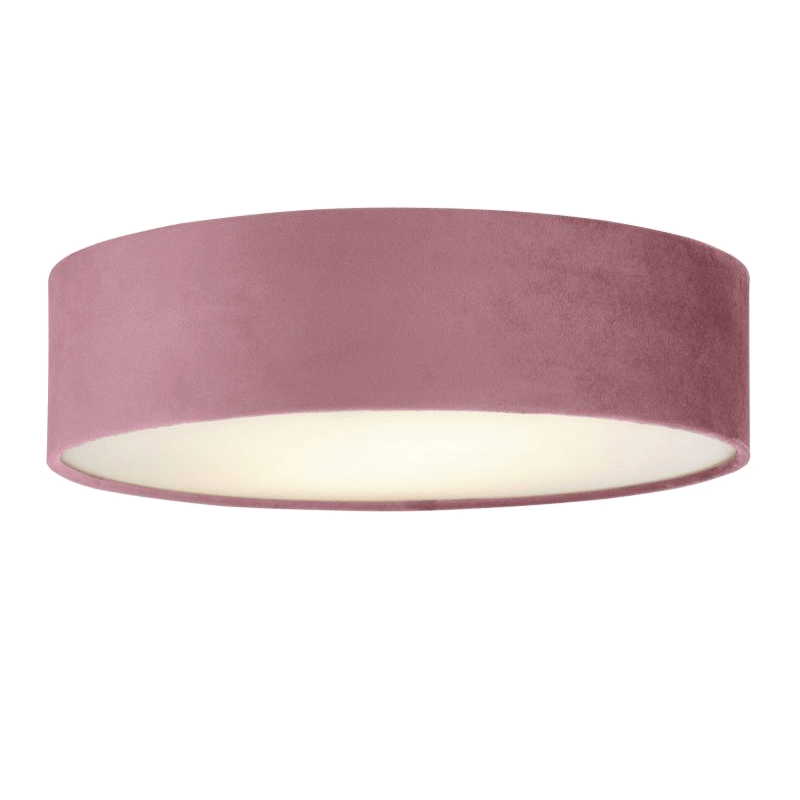 Deckenlampen Schlafzimmer Wandleuchte, Rund, Wandlampe, Velour, Rosa