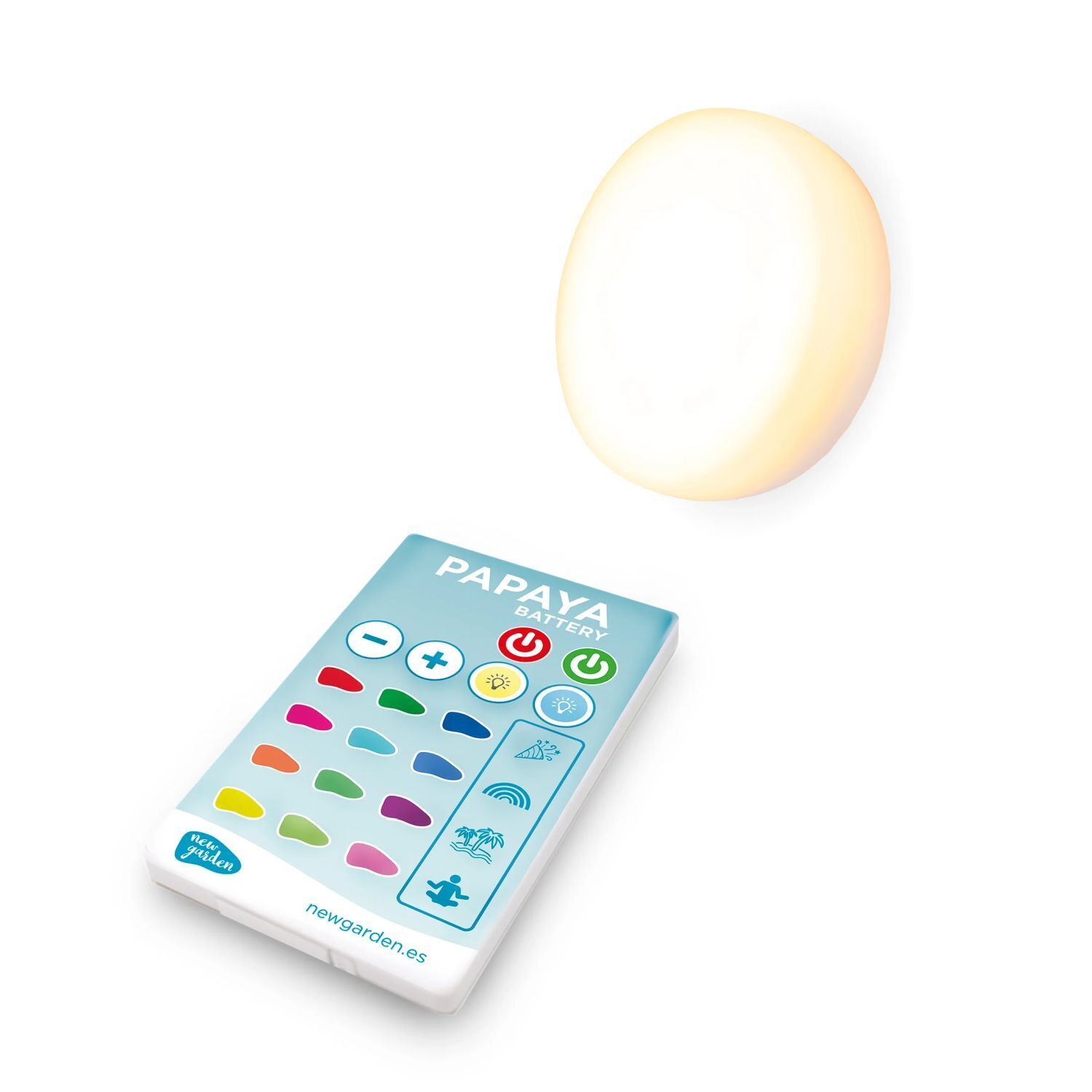 LED Poolleuchte ohne Bohren Farbwechsel dimmbar IP68 Ø 12 cm LED Poolleuchte ohne Bohren Farbwechsel dimmbar IP68 Ø 12 cm