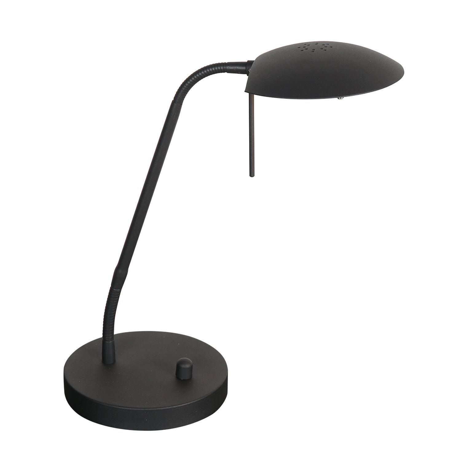 LED Schreibtischleuchte dimmbar Schwarz 46 cm 2700 K