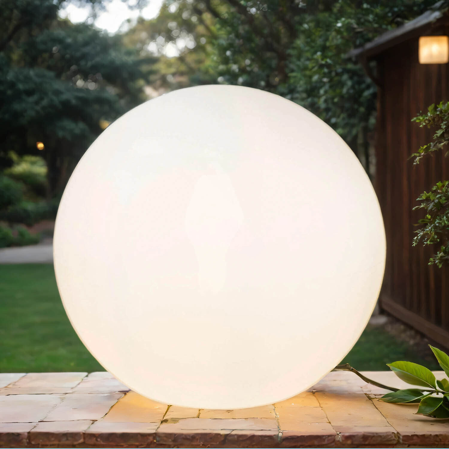Lampe boule fiche câble Ø 60 cm IP65 incl. E27 LED 2700 K