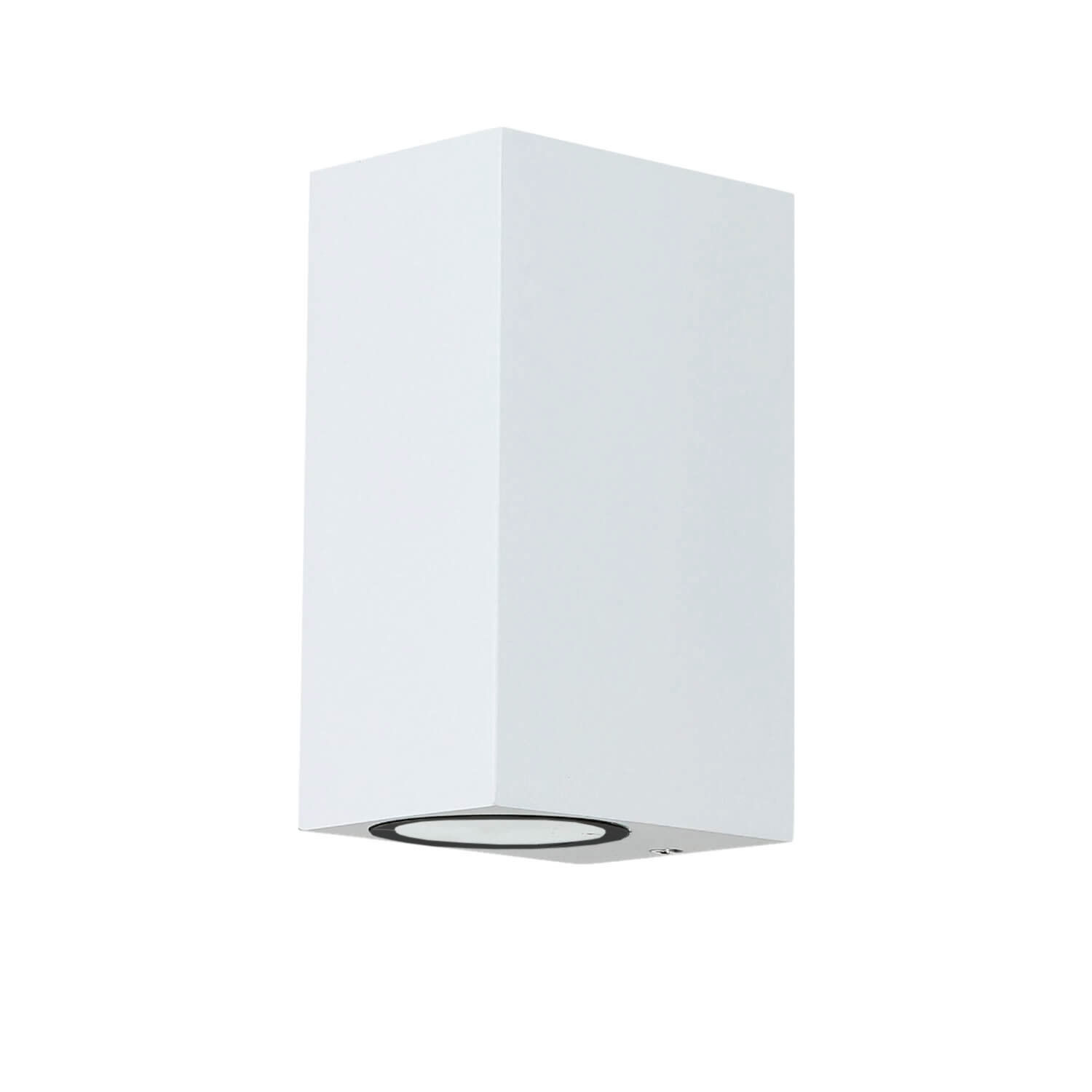 fassadenstrahler-up-down-spot-aussen-wandlampe-aalborg-eckig-weiss--2 Wandleuchte, Wandlampe, weiß, runder Lichtauslass, dekorativ