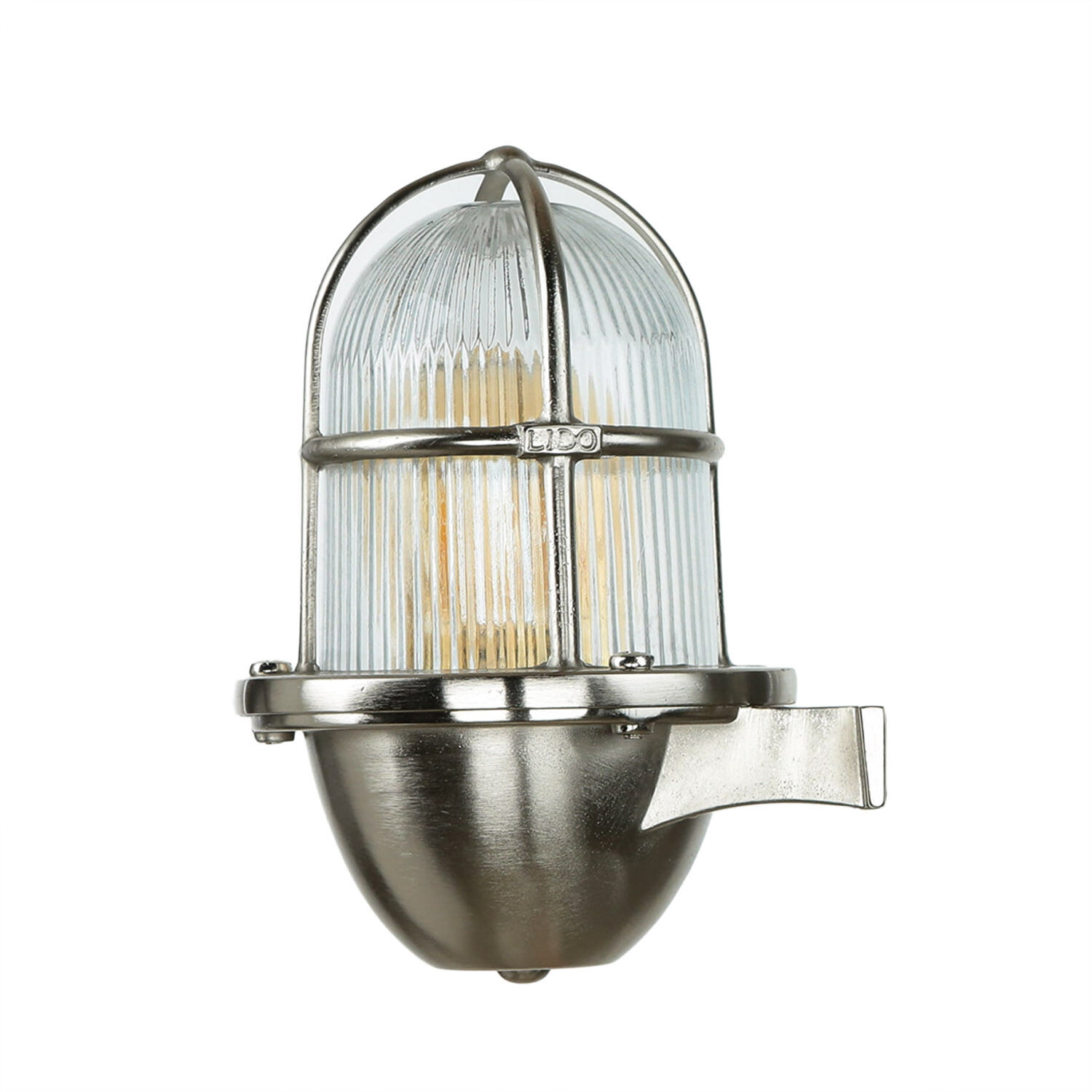 Lampe bateau laiton en nickel extérieur cour balcon