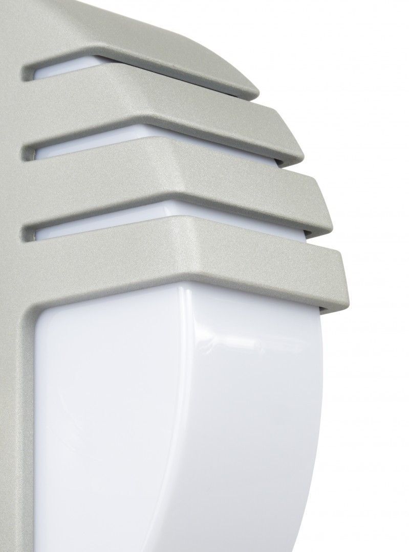 Lampe d'allée FALOMA en argent 99 cm à faible éblouissement E27