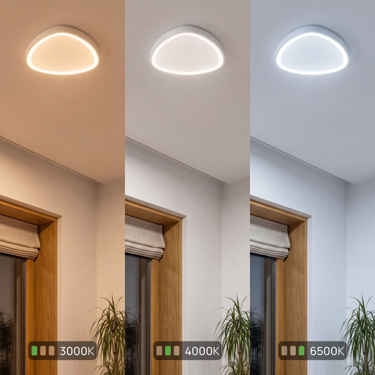 deckenlampe, LED-Leuchte, Wandlampe, Kunststoff, 230V
