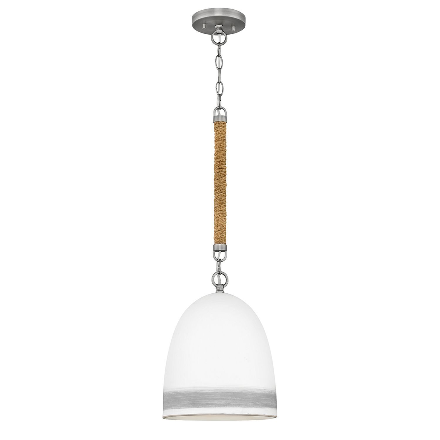 Pendelleuchte Keramik Schirm D: 25,4 cm E27 Retro