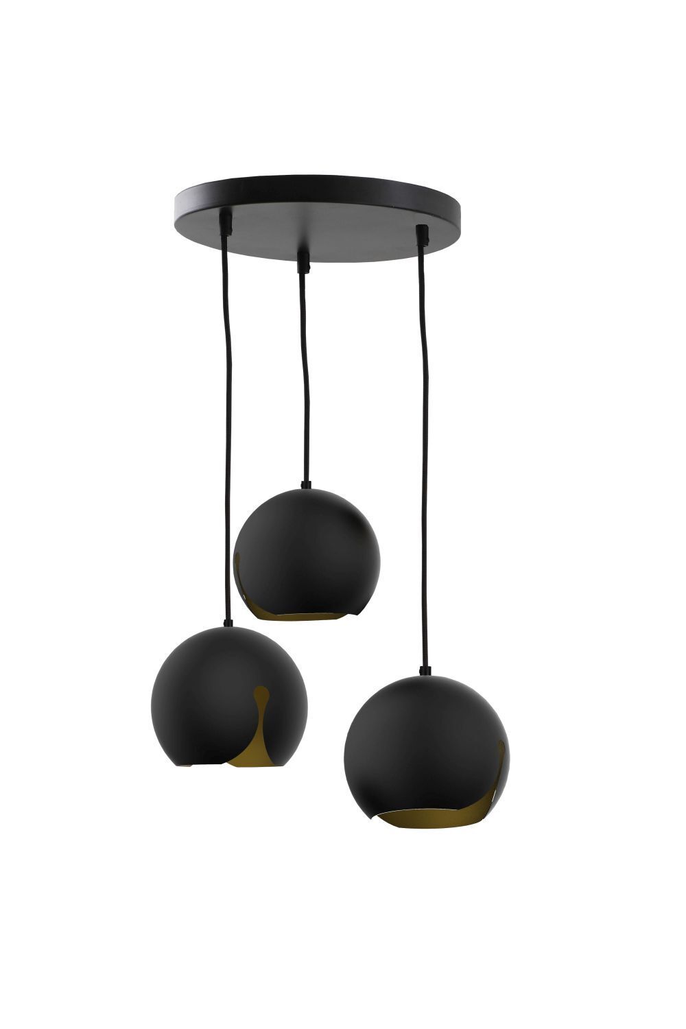 Suspension Métal Moderne ronde Ø38cm élégant