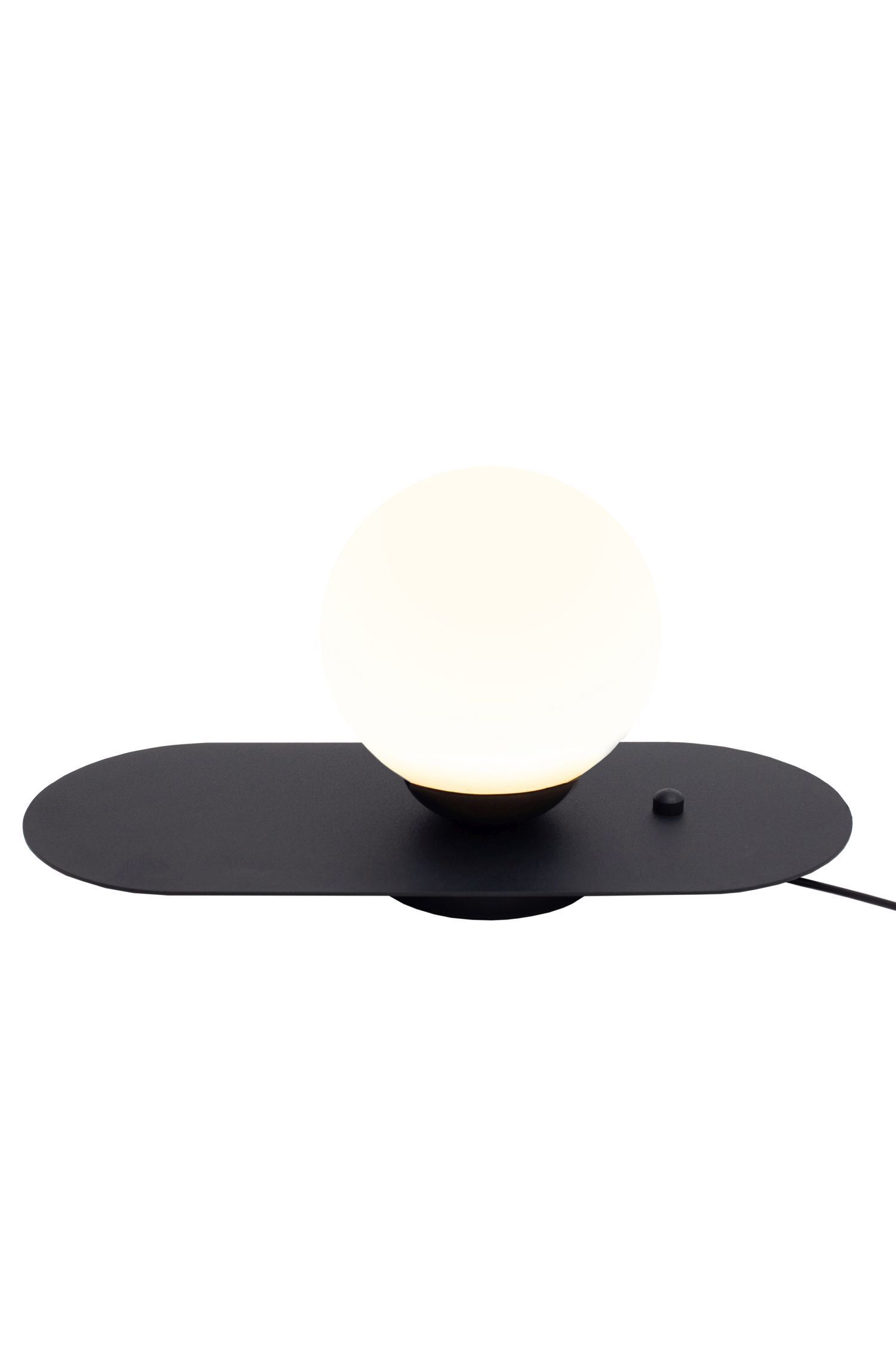 Nachttischlampe mit Schalter Glas Metall E27 22 cm Moebel, Tabelle, Deckenventilator, Elektrisches Gerät, Leuchte