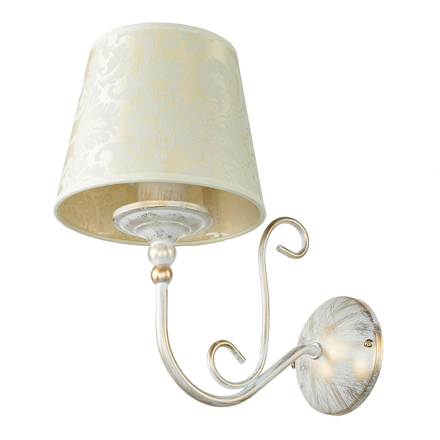 Shabby Wandlampe Barock Motiv Wandleuchte GANARA