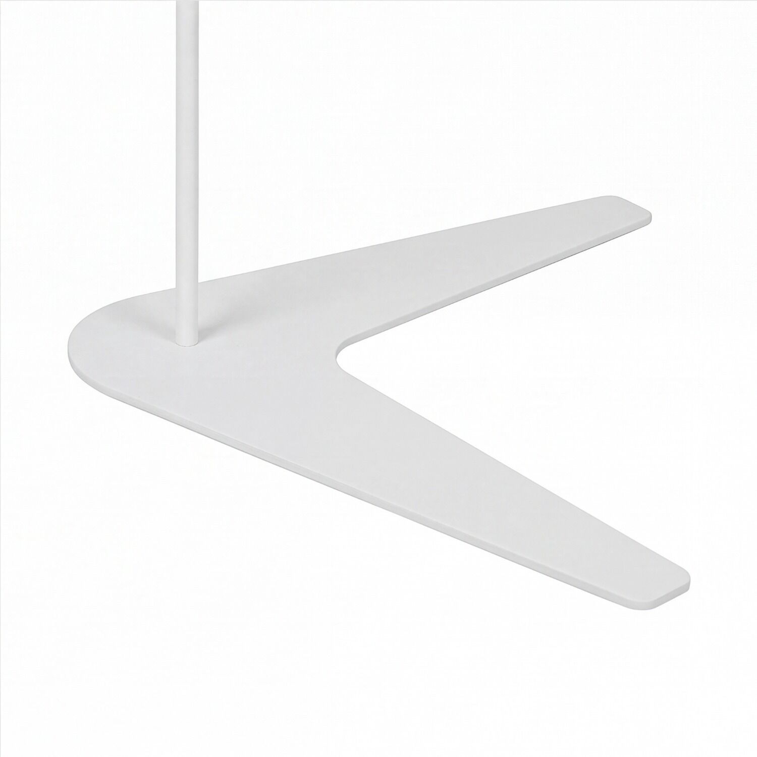 le13413-stehlampe-wohnzimmer-innen-metall-modern-gu10-ip20-weiss-05 weiß, Schreibtisch, Stativbasis, Metallbasis, Gehäuse