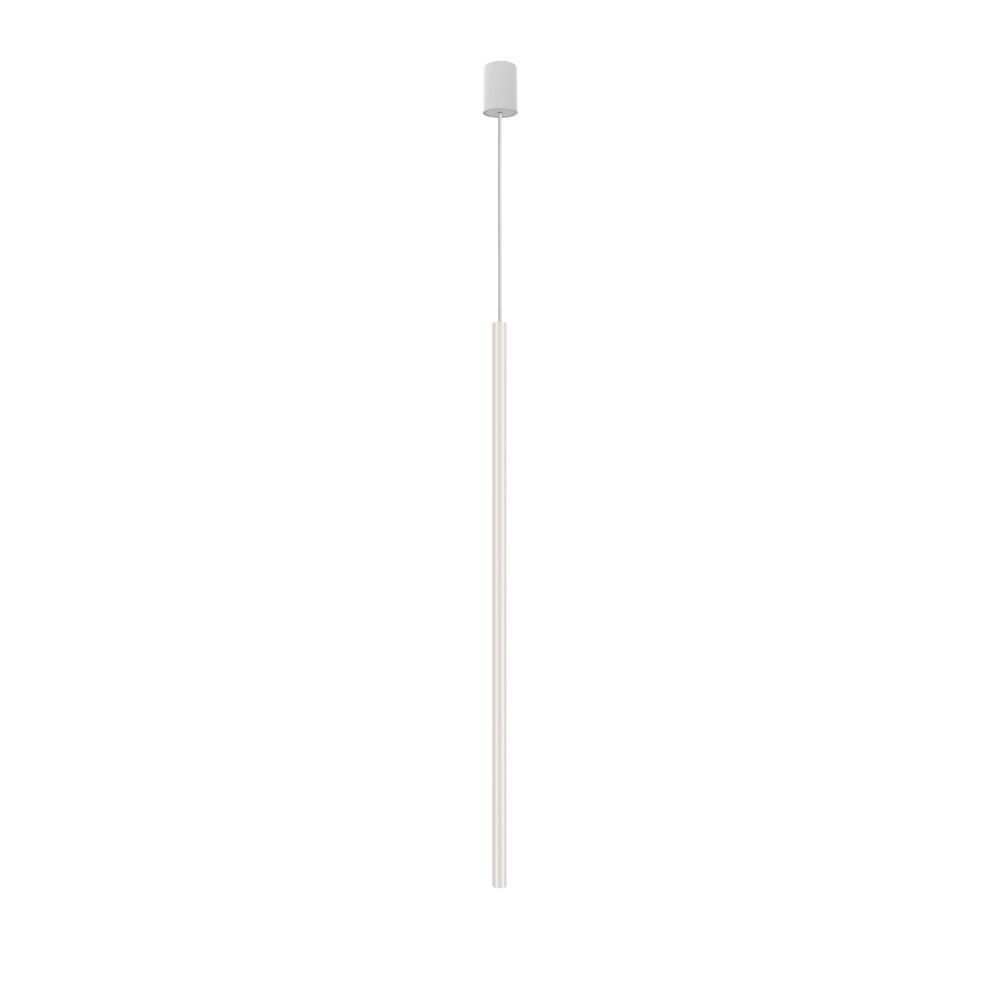 Runde Hängelampe Weiß Metall Ø2,5cm G9 Modern CULT