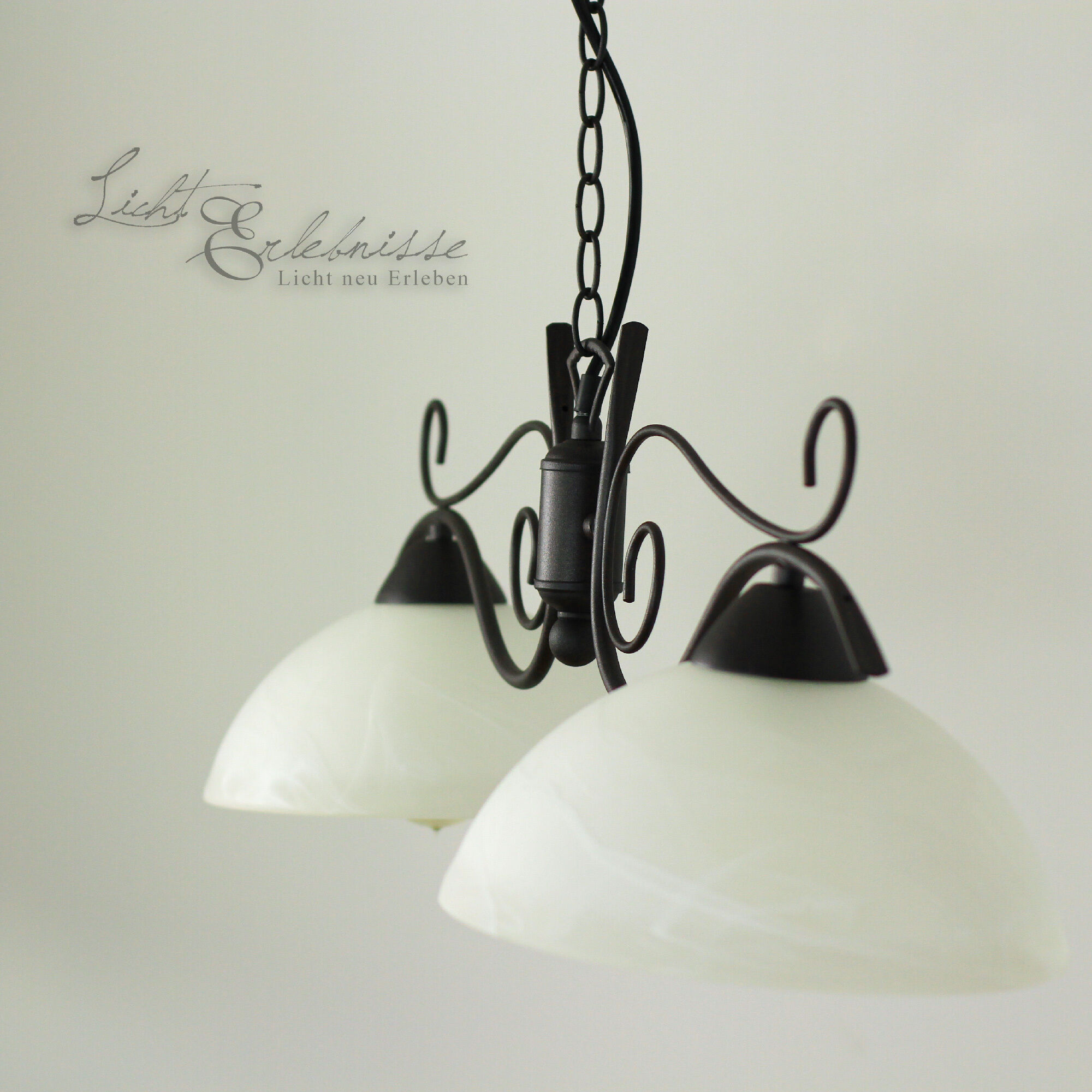 Lampe à suspendre rustique Country 2flmg