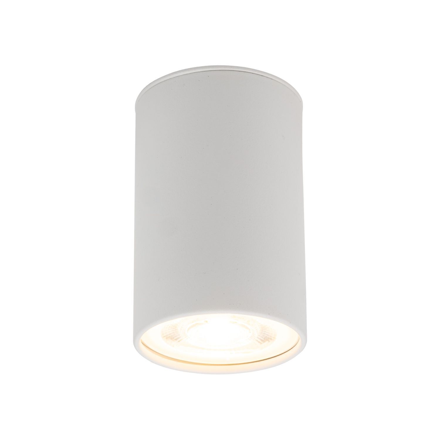 Plafonnier Blanc Métal GU10 Ø 5 cm rond H : 8 cm petit Deckenleuchte, Lampe