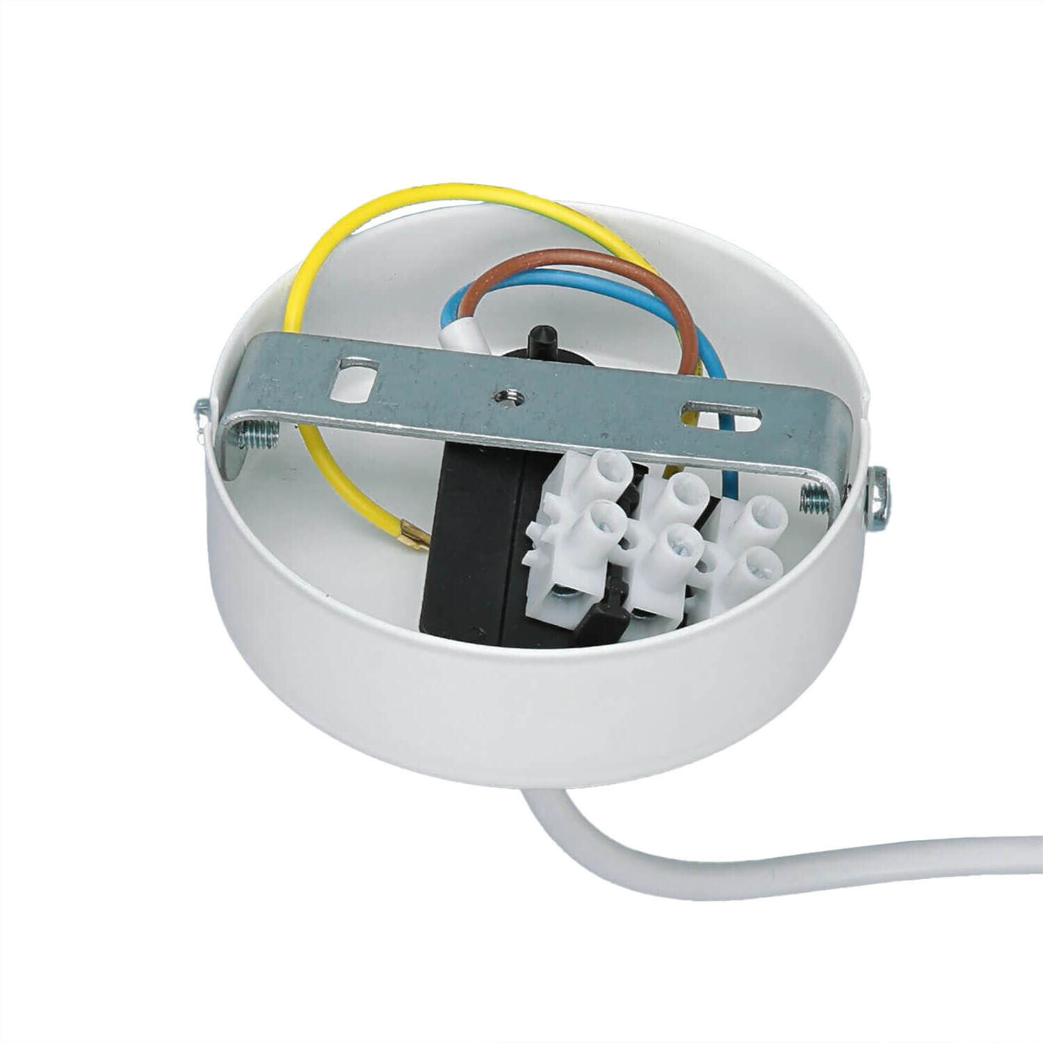 Suspension métal ronde Moderne Ø8cm LIADAN
