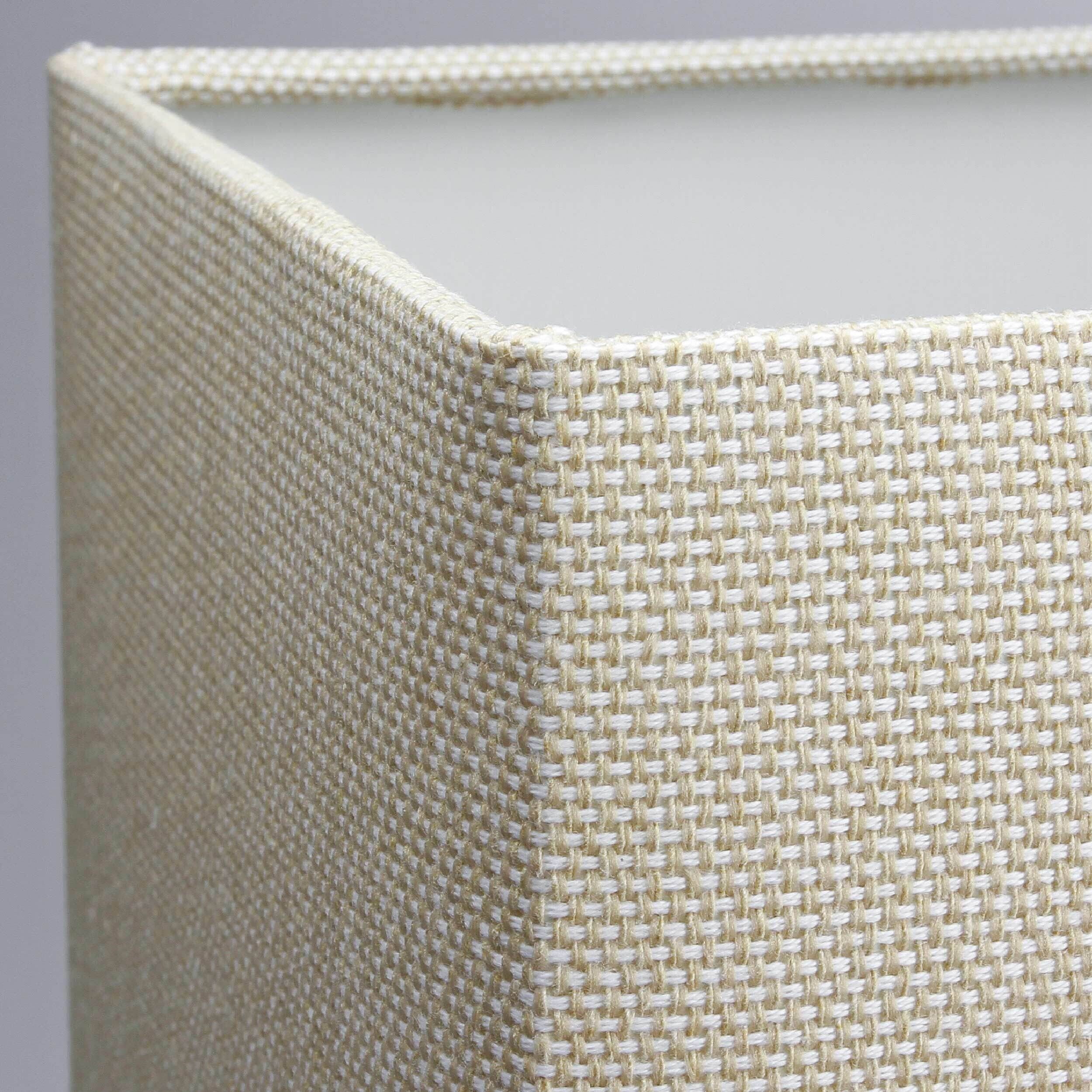 Moderne Tischleuchte WINDOW Gewebt, Dekoration für Zuhause, Leinen, Korb, Moebel