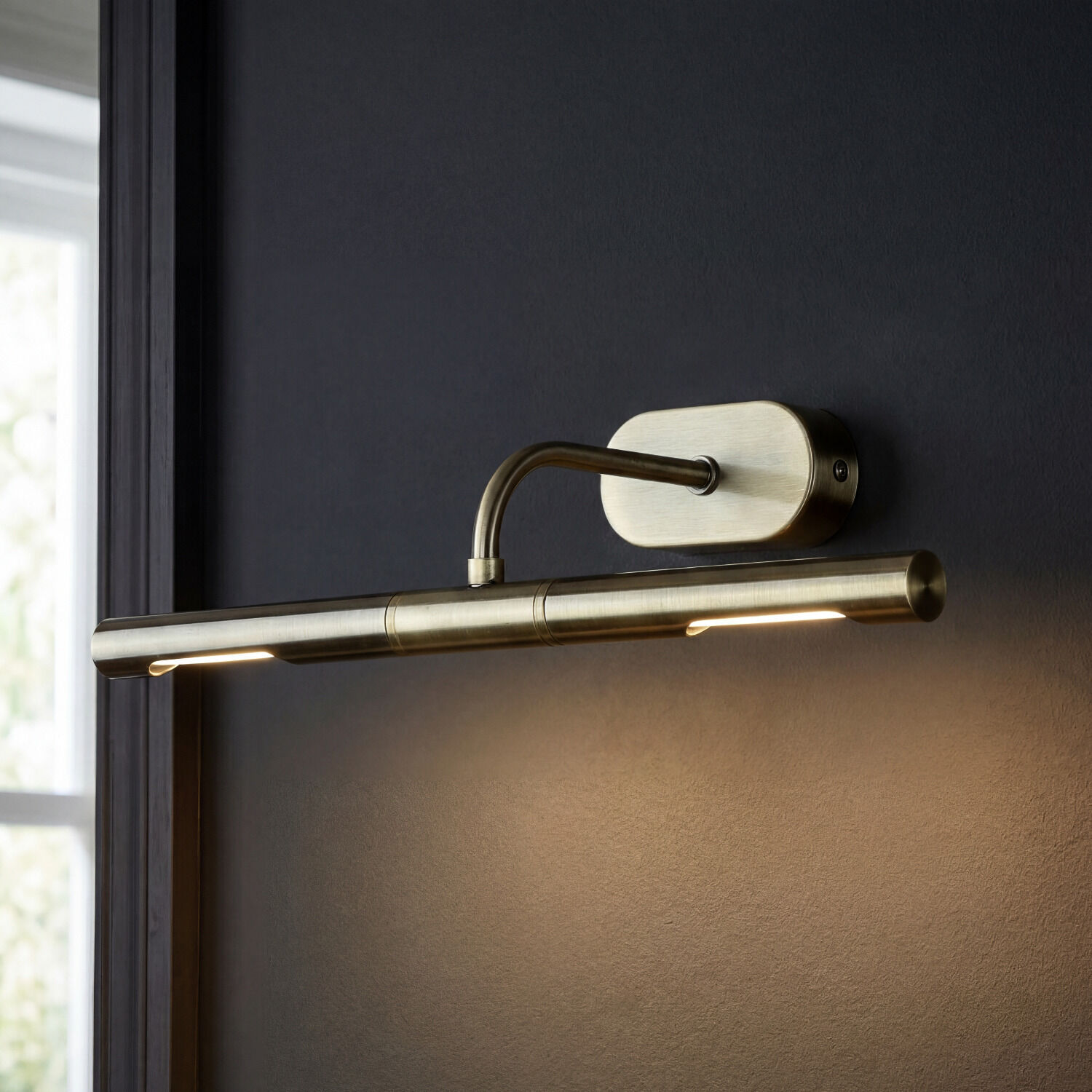 Wandlampe, Messing, LED, Wandleuchte, Metall