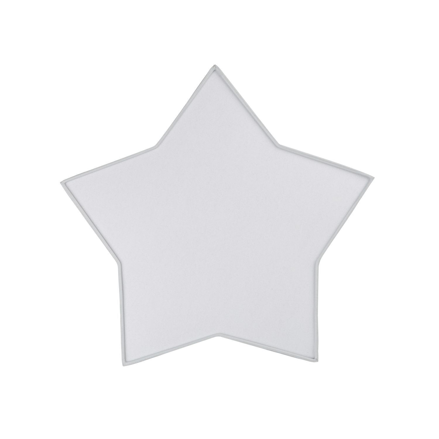 kinderzimmerlampe-stern-deckenleuchte-grau-kinderleuchte-decke-le107634-07.jpg Stern, Sternform, Weiß, Stoff, Dekoration