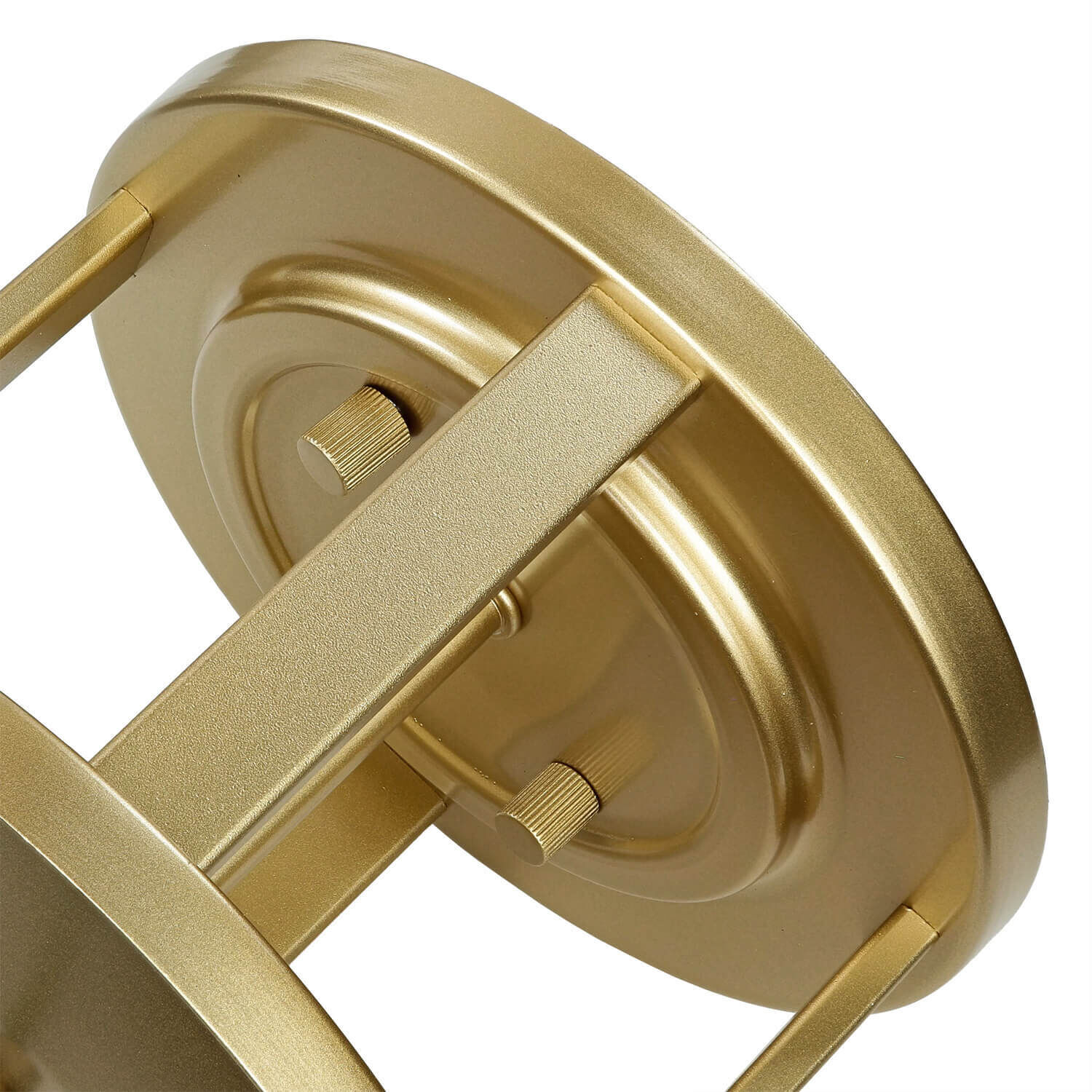 Deckenlampe Messing Creme 3x E27 Ø 34 cm rund SHOJI Bronze