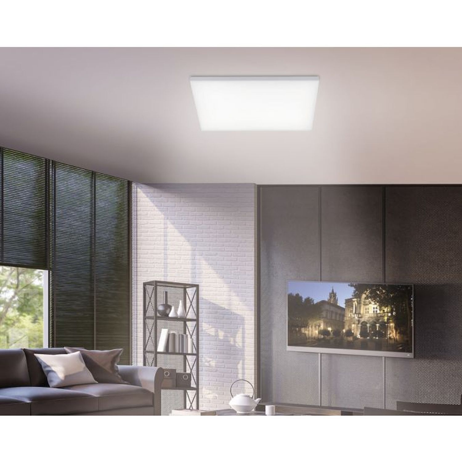 Innenarchitektur, Deckenleuchte, Wohnzimmer, Dekoration Ihres Zuhauses, Fenster