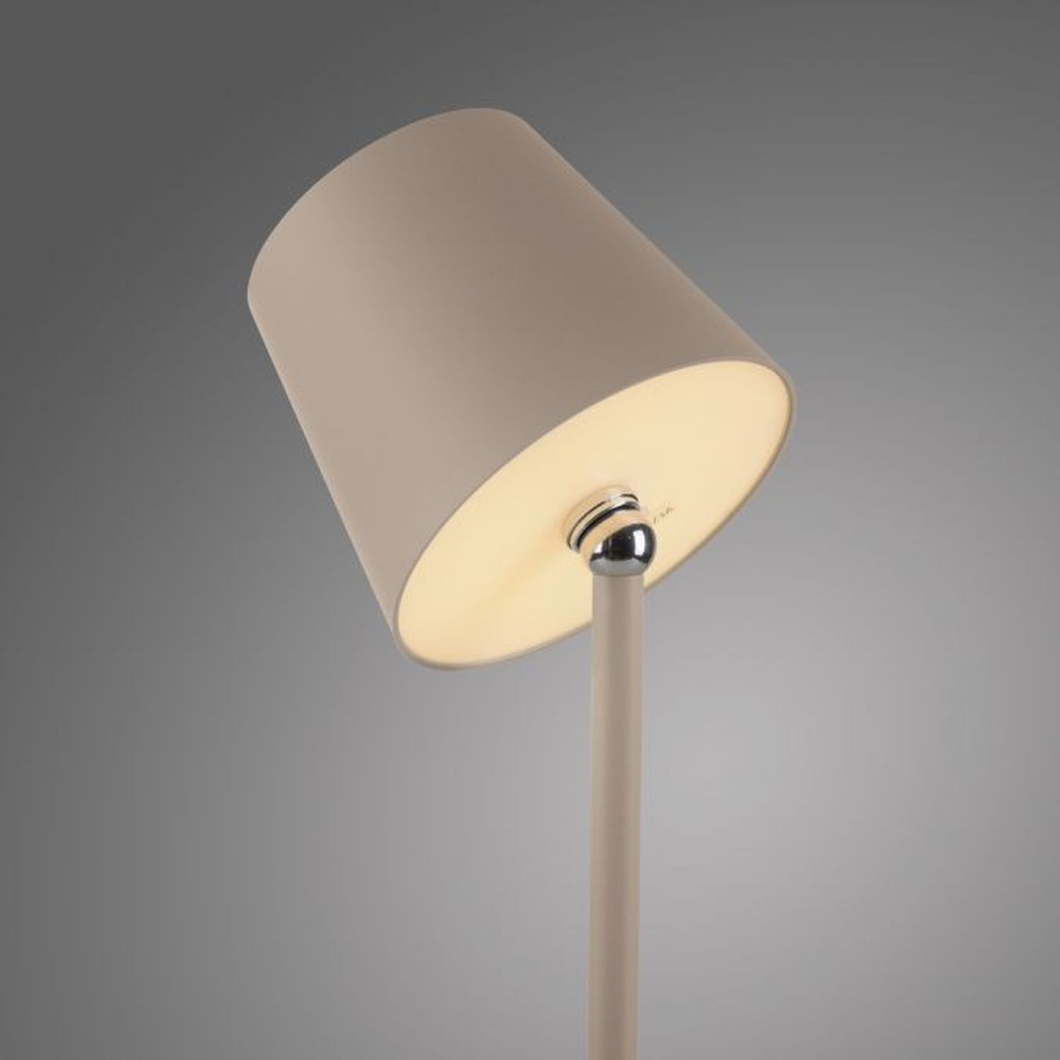 Lampe de table LED rechargeable Sable dimmable Touch 37 cm 2 W