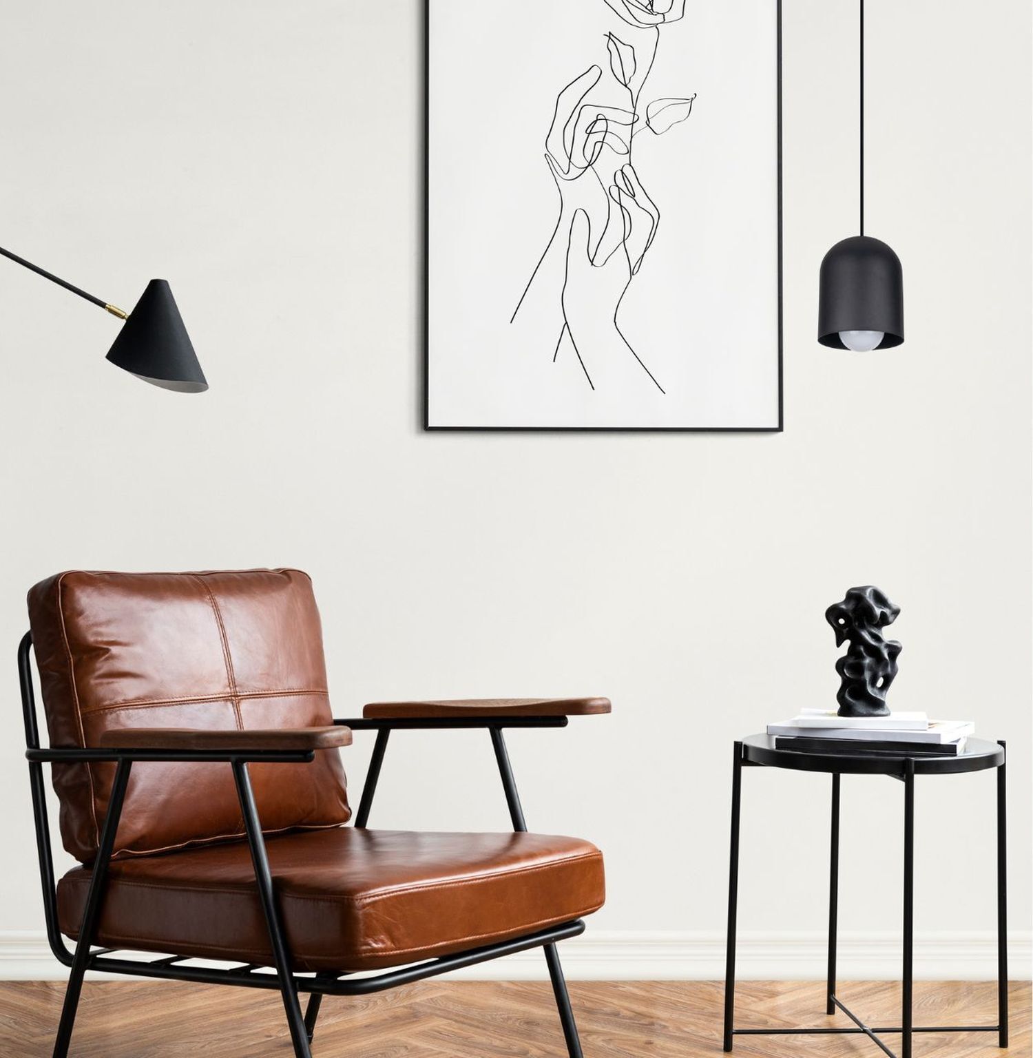 Lampe, Mobiliar, Stuhl