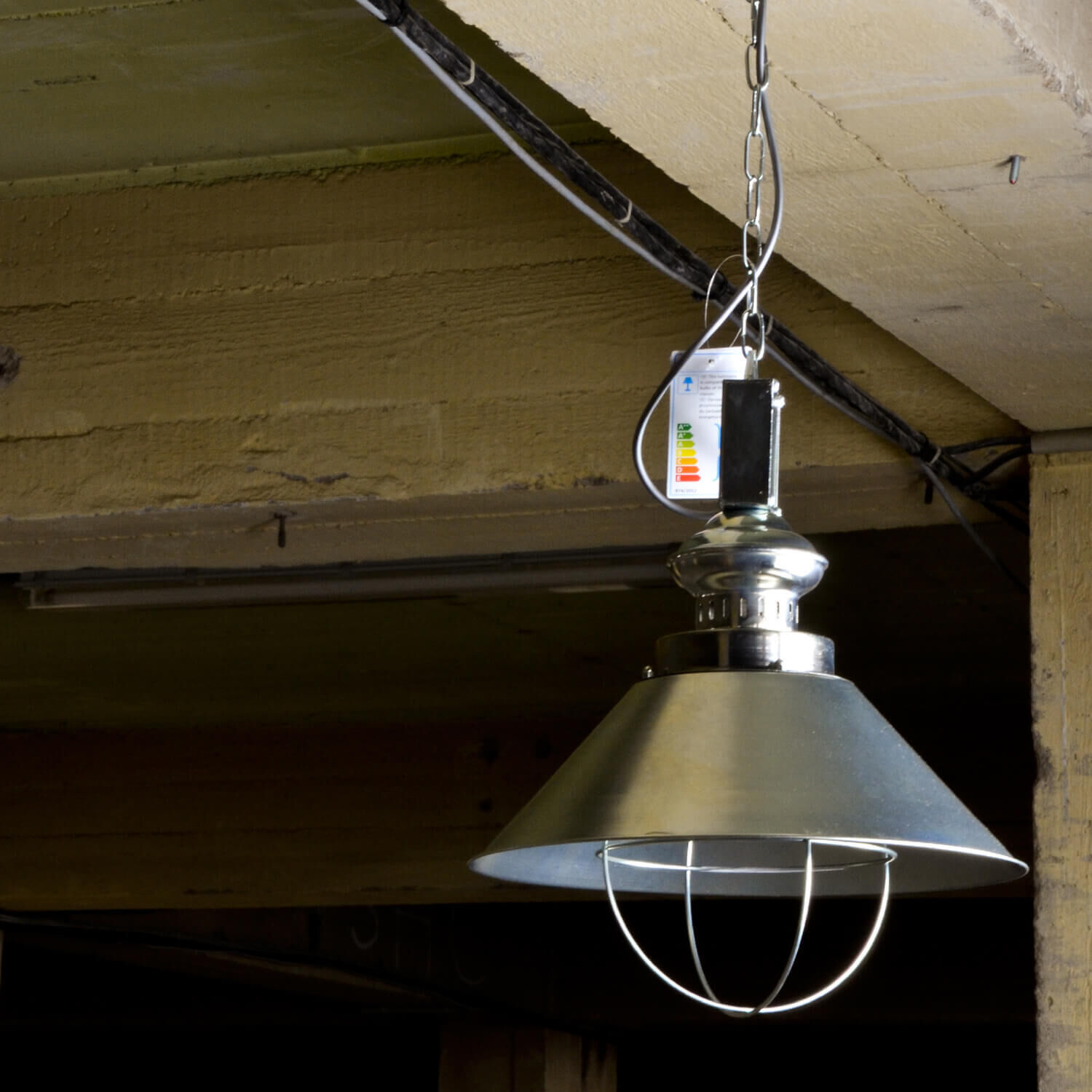 Loft Lampe à suspendre zinc