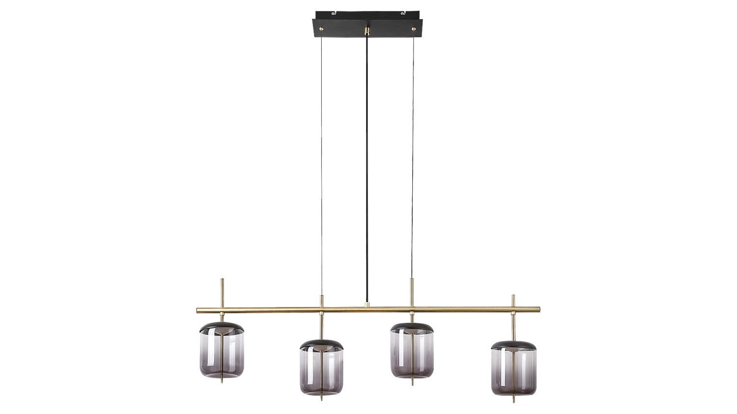 LED Hängelampe Modern in Bronze Schwarz 24W 4000K Leuchte, Kronleuchter, Lampe