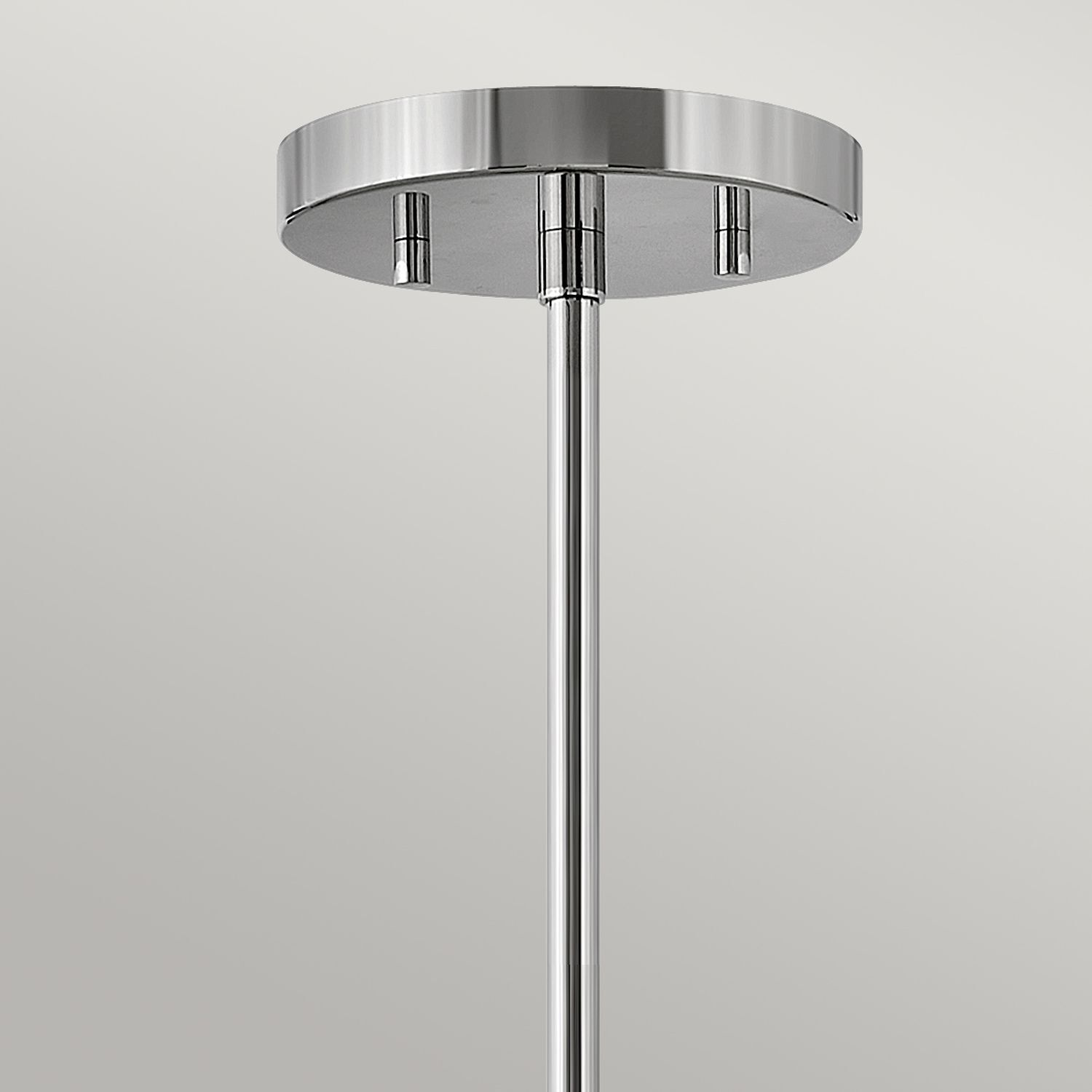 Plafonnier tissu métal rond Ø 40,6 cm 3x E14 blanc nickel