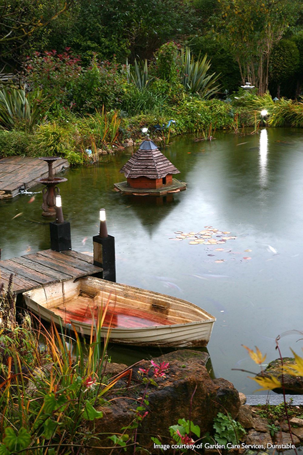 LED Pollerleuchte IP54 37cm Aluminium Modern Haus Garten Uferpromenade, Draußen, Teich, Boot, Landschaft