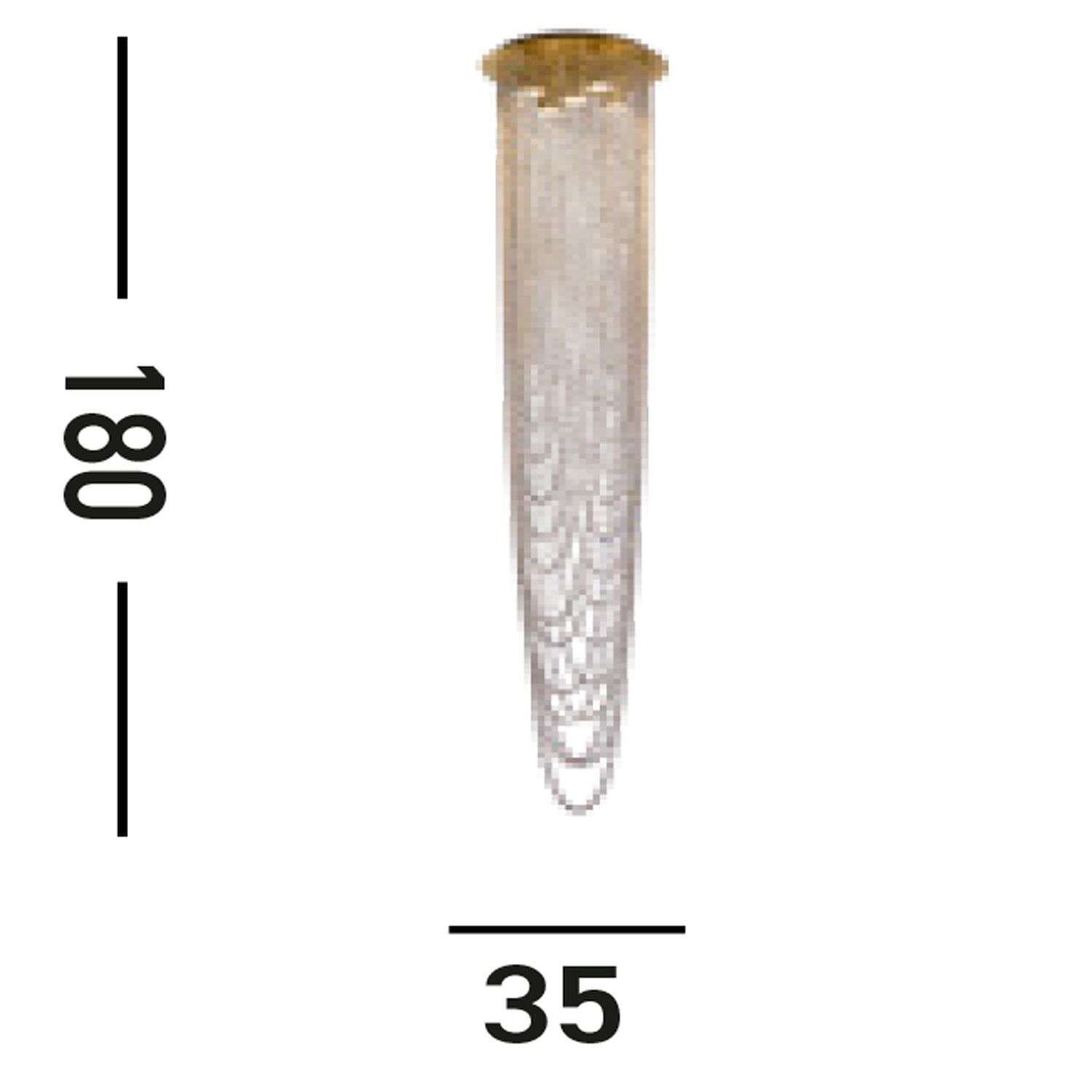 Stilvolle Deckenlampe Metall Glas GU10 Ø65 cm 5-flammig Pen, Gold, Kristall, Anhänger, Schmuck