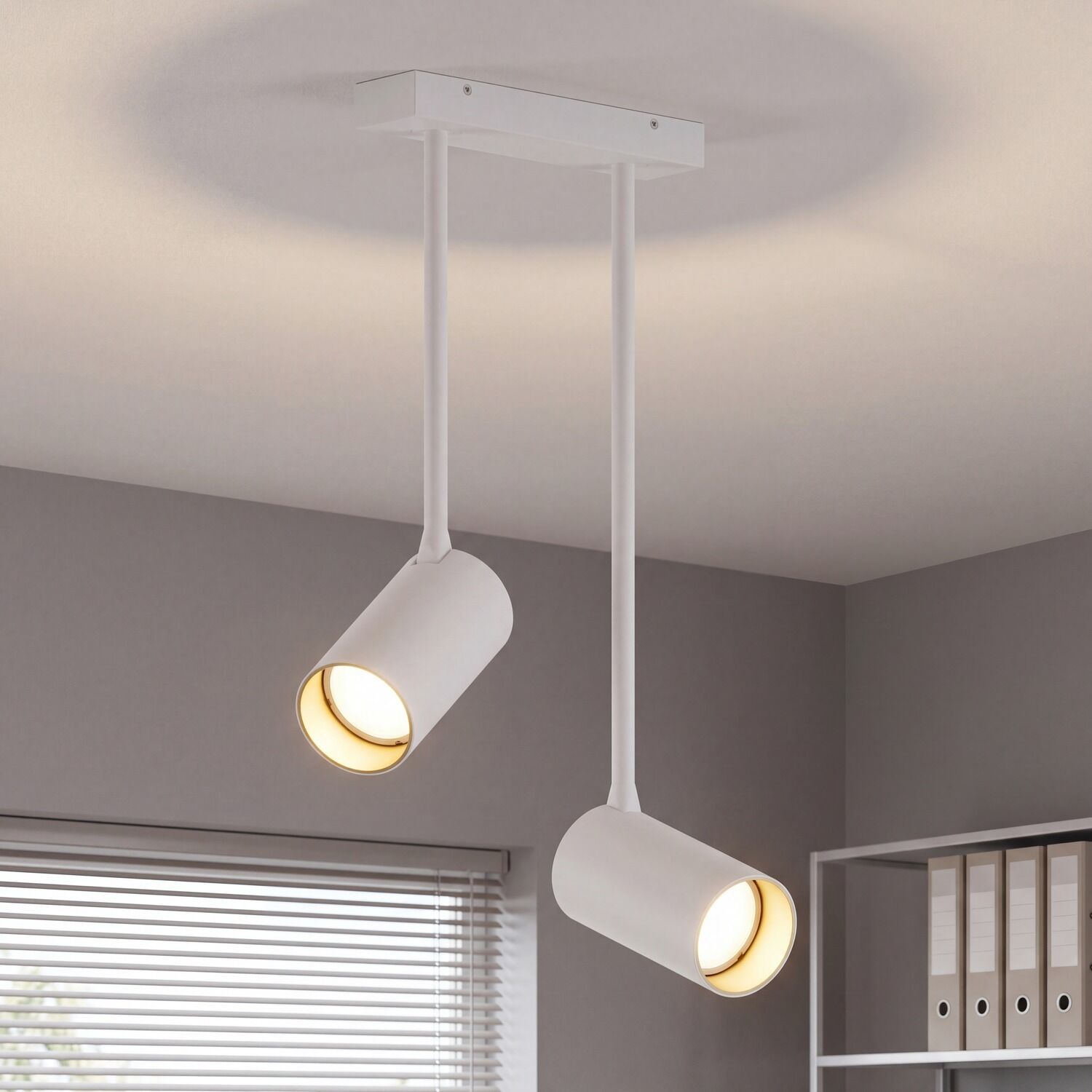 deckenleuchte-wohnzimmer-deckenleuchte-esszimmer-deckenlampe-colene-2x-gu10-max.-10w-schwarz-metall-kunststoff-modern-le55490-02 Pendelleuchte, Spotslicht, Deckenleuchte, weiße Leuchte, doppelter Spotlight