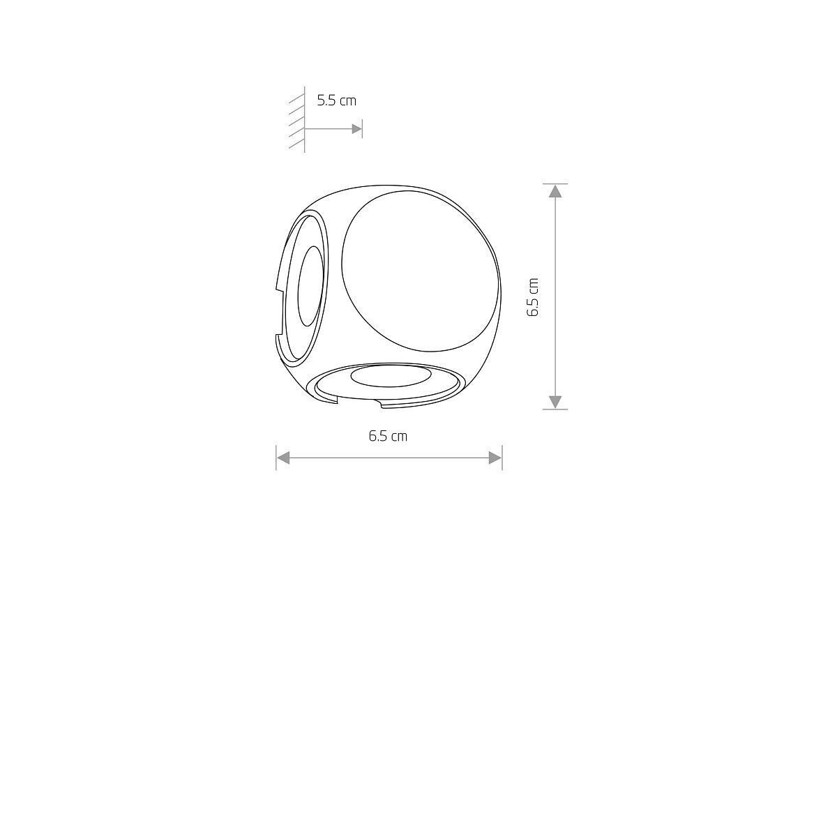 würfel, glaskubus, 6,5 cm, 3D-objekt, diagramm