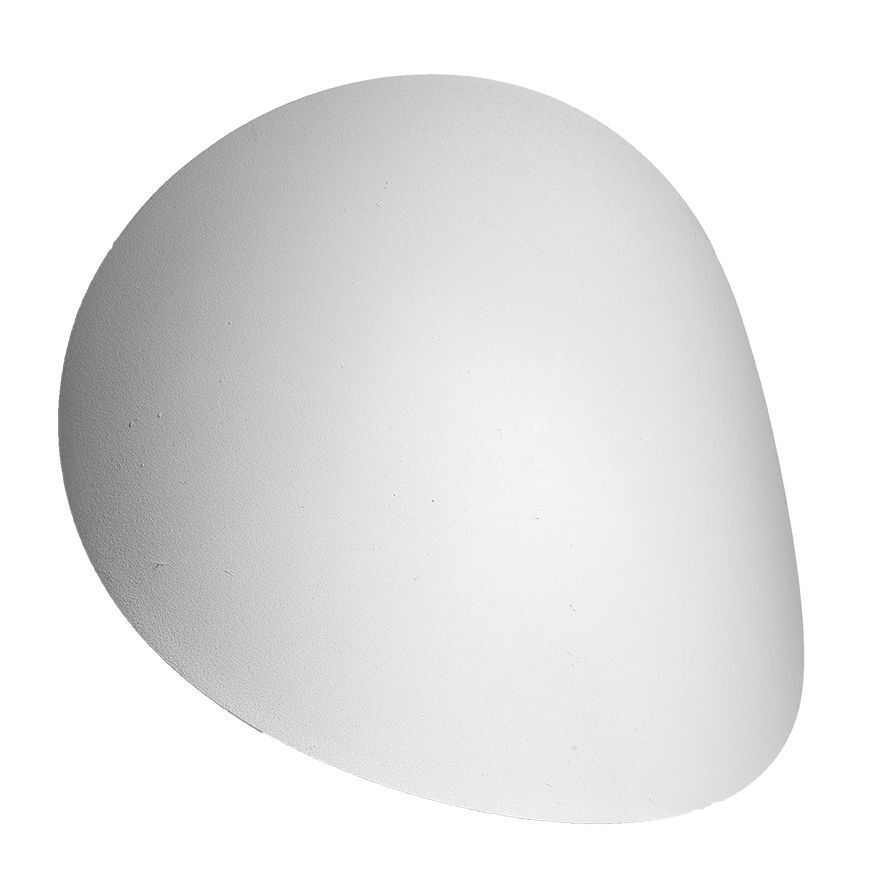 Applique murale Blanc Métal Moderne lumière indirecte 2x G9