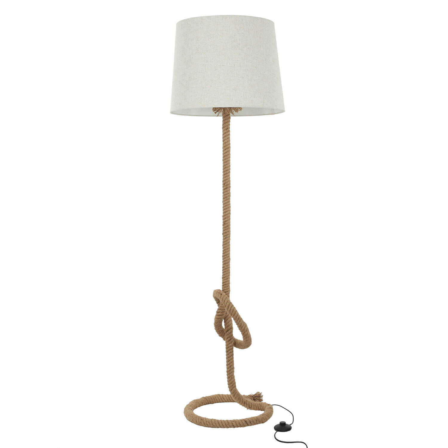 Stehleuchte 160cm Modern kunstvoll maritim Design Lampe, Tischlampe, Lampenschirm