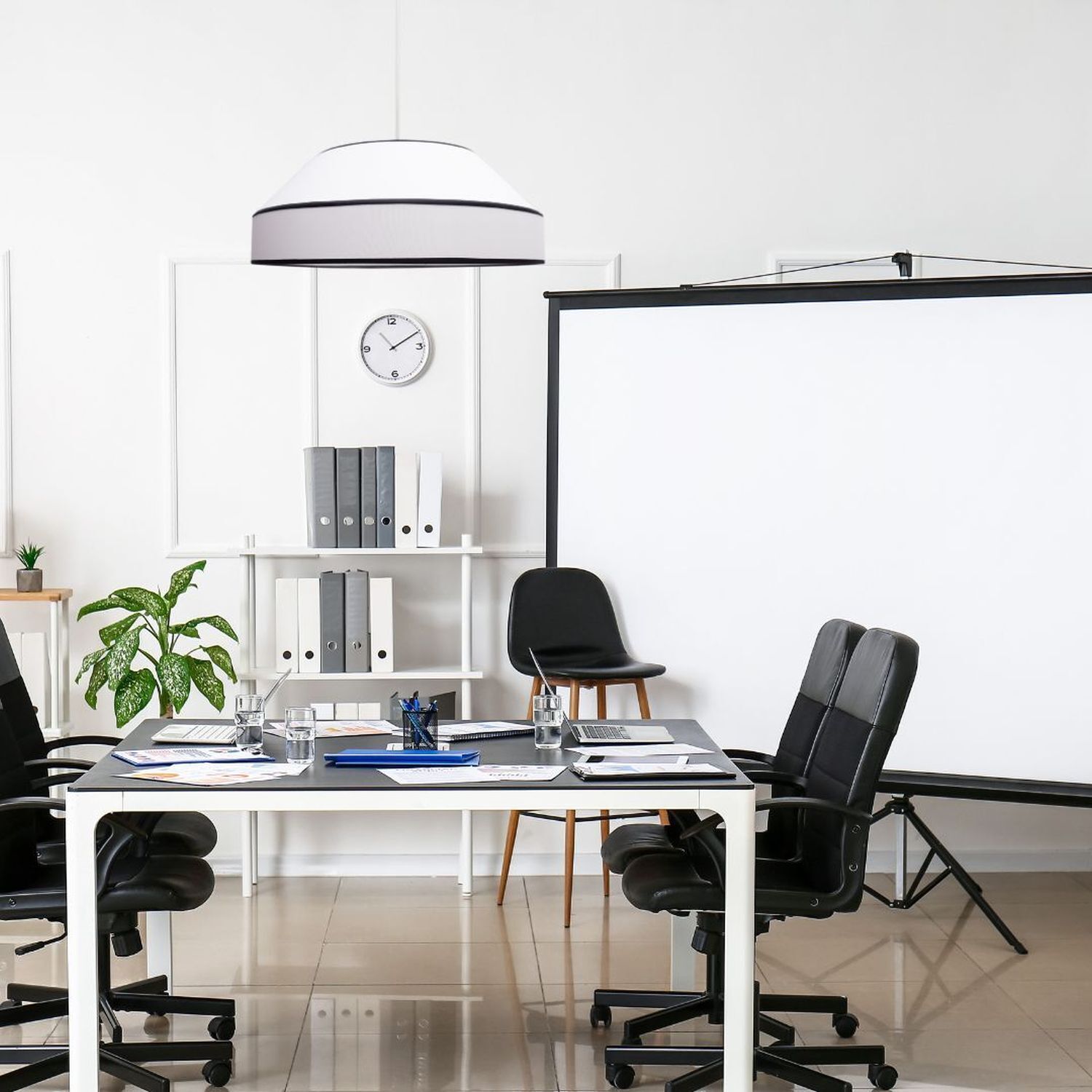 Runde Pendelleuchte Baumwolle wohnlich Weiß E27 B:45 cm Moebel, Drinnen, Stuhl, Büro, Pokal