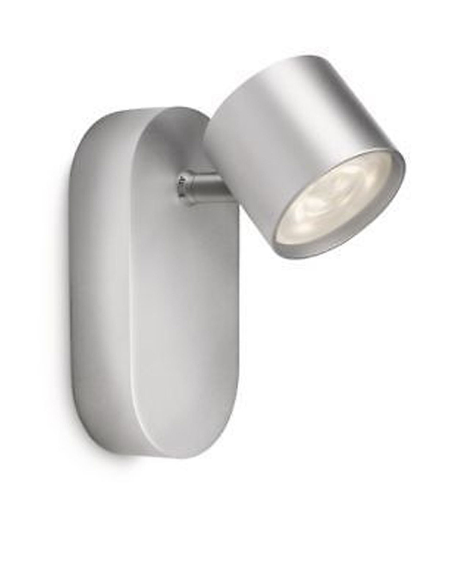 Philips LED Wandleuchte Cyl Silber Schwenkbar