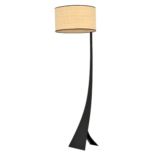 Designer Stehlampen Stehlampe, Lampenfuß, Schirm, Beleuchtung, Kunstleder?